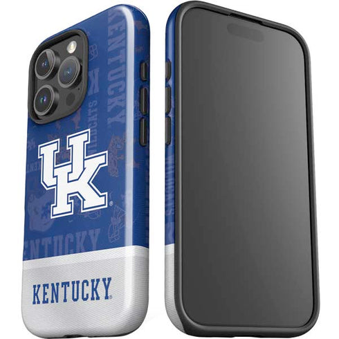 University of Kentucky Jersey Split iPhone 16 Pro Max Impact Case